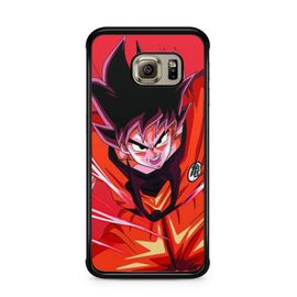 Coque De Téléphone Pour Samsung Galaxy S6 Edge Dragon Ball Z Son Goku Son Gohan Vegeta Dbz Songoku Songohan Ref 2354