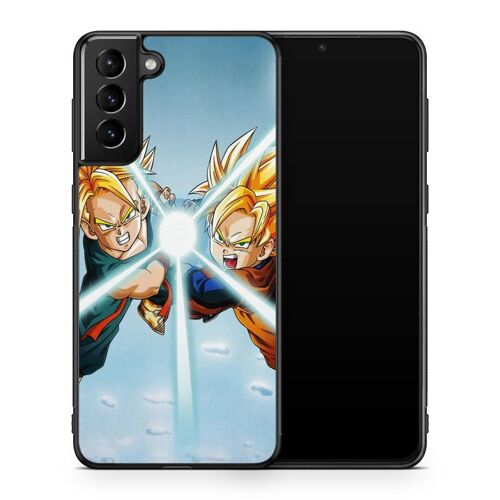 Coque De Téléphone Pour Samsung Galaxy S21 Plus Dragon Ball Z Son Goku Son Gohan Vegeta Dbz Songoku Songohan Ref 3017
