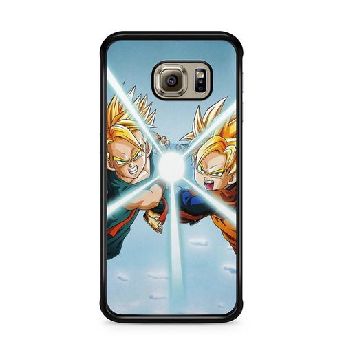 Coque De Téléphone Pour Samsung Galaxy S6 Dragon Ball Z Son Goku Son Gohan Vegeta Dbz Songoku Songohan Ref 2958