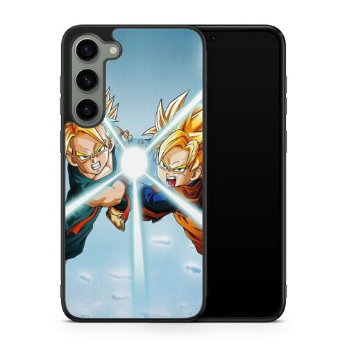 Coque De Téléphone Pour Samsung Galaxy A33 Dragon Ball Z Son Goku Son Gohan Vegeta Dbz Songoku Songohan Ref 3004