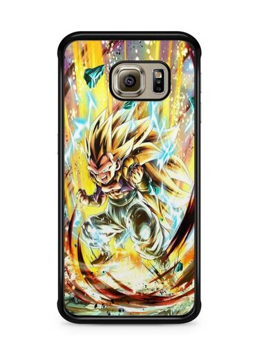 Coque De Téléphone Pour Samsung Galaxy S6 Edge Dragon Ball Z Son Goku Son Gohan Vegeta Dbz Songoku Songohan Ref 3564