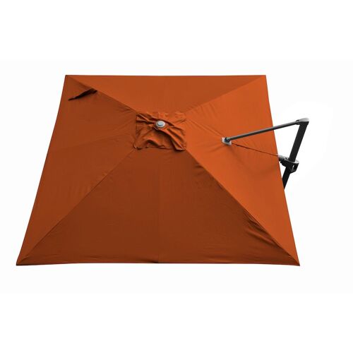 Toile Parasol Mat Déporté Nh 3x3/8 Polyester 210gr Sd - Sienne