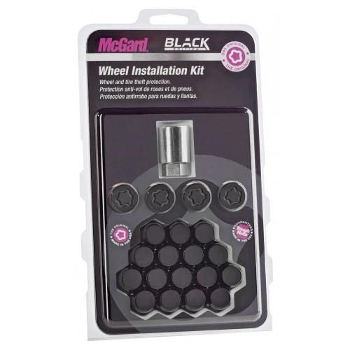 Kit 16+4 Ecrous Antivol Sub M12x1.5/ 60°/ Long. 36.8mm/ Ø19mm