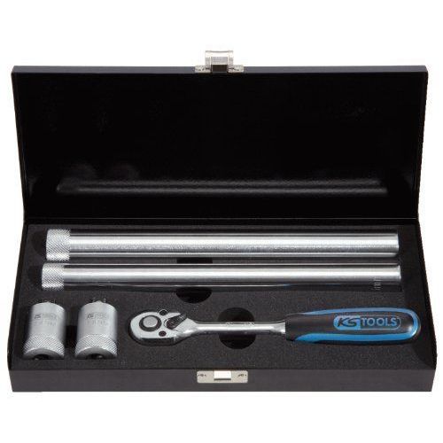 KS Tools 517.1140 Coffret 5 pièces avec limiteur de couple 3/8/0,95 cm et bougies d'allumage