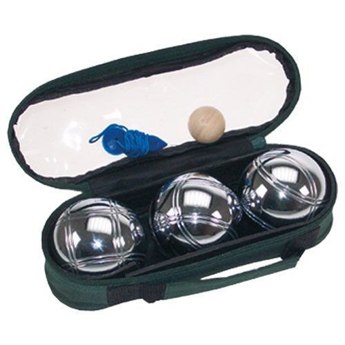 Triplette Chromée En Sacoche Boules De 720 G