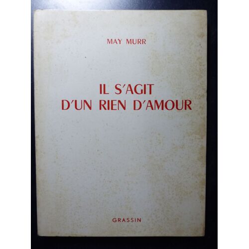 May Murr - Il S'agit D'un Rien D'amour / Grassin