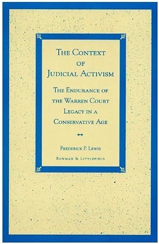 The Context Of Judicial Activism