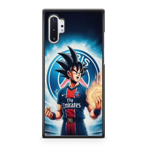 Coque De Téléphone Compatible Avec Samsung Galaxy Note 10 Plus Dbz Animé Manga Japon Dragon, Motif Maillot De Foot, Equipe De Paris Ref2 649