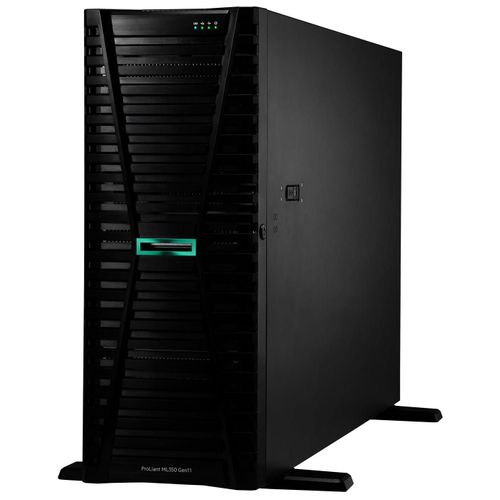 HPE ProLiant ML350 Gen11 - Xeon Silver 4510 2.4 GHz 64 Go RAM 1.92 To Noir