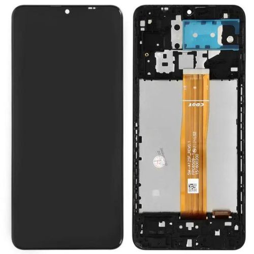 Ecran Lcd Pour Samsung Galaxy A12 Sm-125f Avec Cadre
