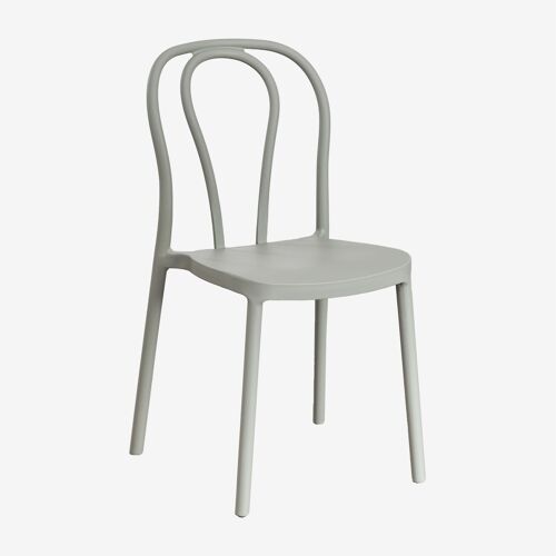 Pack De 4 Chaises De Jardin Empilables Mizzi Vert Kaki