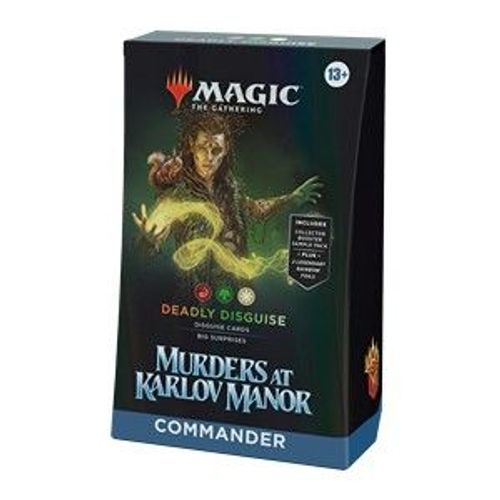 Deck Commander Dangereux Déguisement Meurtres Au Manoir Karlov - Magic Fr