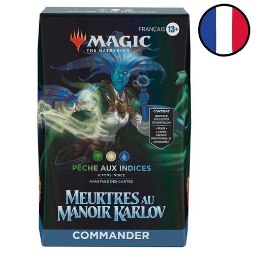 Deck Commander Pêche Aux Indices Meurtres Au Manoir Karlov - Magic Fr