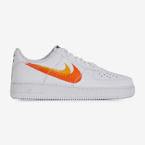 Air Force 1 Low Spray Paint Blanc/orange