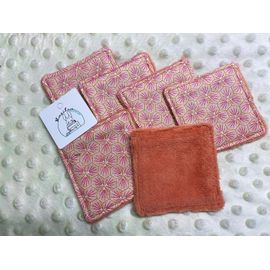 Lot De 6 Cotons Démaquillants Lavables 