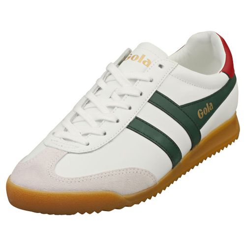 Gola Torpedo Baskets Mode Blanc Vert Rouge