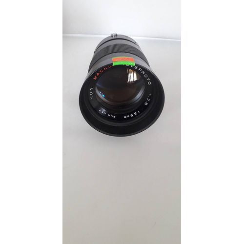 OBJECTIF SUN TELEPHOTO 135mm 2.8 MACRO M42 VIS