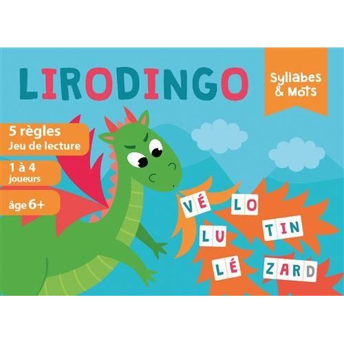 Jeu D'ambiance Asmodee Lirodingo Syllabes Et Mots