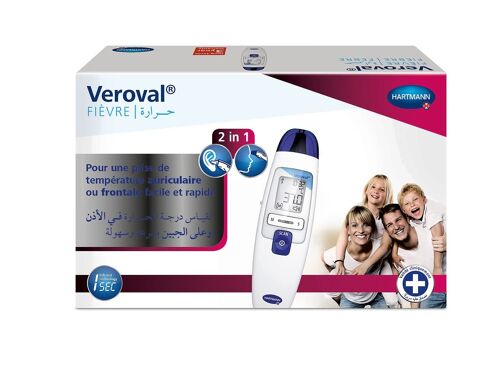 Veroval Thermomètre Infrarouge 2 En 1
