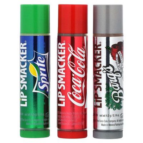 Lip Smacker Coca-Cola, Baume À Lèvres, Pack Trio, Paquet De 3, 4 G Chacun 