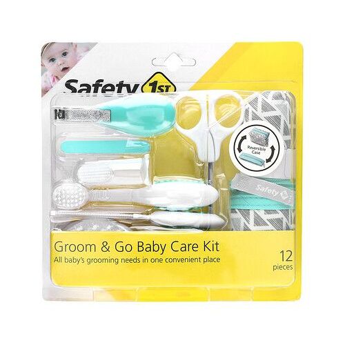 Safety 1st Trousse De Soins Pour Bébés Groom & Go, Trousse De 12 Pièces