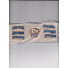 Lot De 7 Insignes Marine Soviétique Commémorative 1941-1945