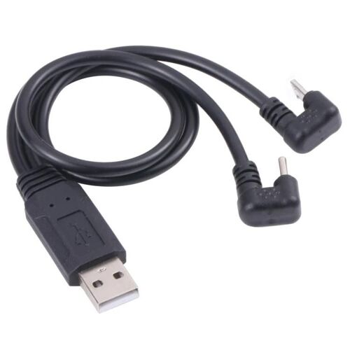 USB-C to Micro USB Cable - U-Shaped, Male Connectors,