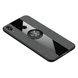 Coque Antichoc En Tpu Avec Support D'anneau Pour Huawei Honor 8x-Gris Gris
