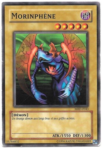 Carte Yu-Gi-Oh ! - Morinphène Mrd-F043