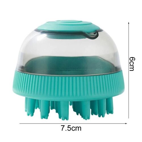 Pet Cleaning Supply Capsule Gel Douche Rechargeable Type Chats Chiens Bain Brosse De Massage Vert