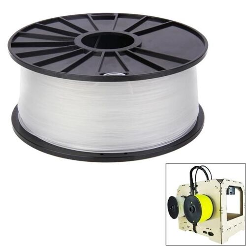 Filament d'imprimante 3D - 1,75 mm Transparent ABS Color Series de Transparent
