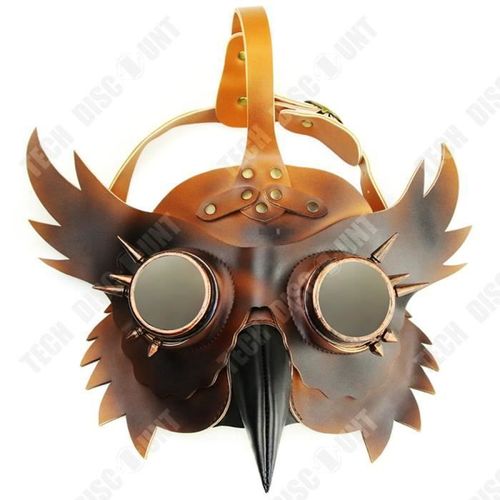 Masque D'oiseau - Tech Discount - Halloween - Style Punk Sombre - Bec D'oiseau