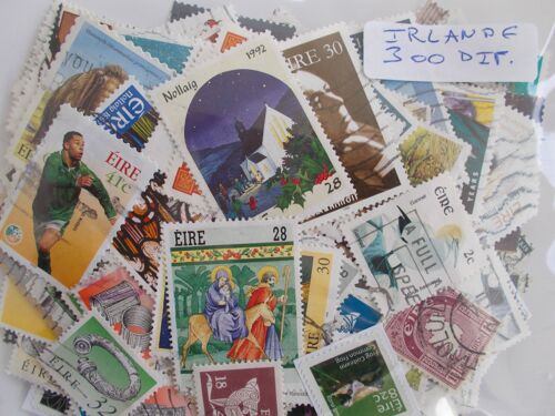 Irlande 300 Timbres Différents