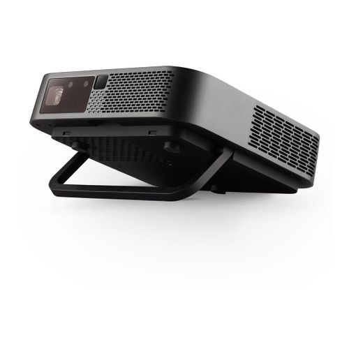 ViewSonic M2e - Projecteur DLP - LED - 1000 lumens - Full HD (1920 x 1080) - 1080p - 802.11a/b/g/n wireless / Bluetooth 4.2 - blanc polaire, gris météorite