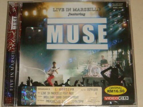 Muse - Live In Marseille - Vcd (Video Compact Disc) Import Malaisie