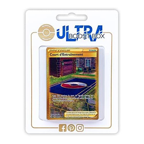 Court D Entraînement 282 264 Dresseur Secr Te Gold - Myboost X Epée Et Bouclier 8 - Poing De Fusion - Coffret De 10 Cartes Pokémon Françaises