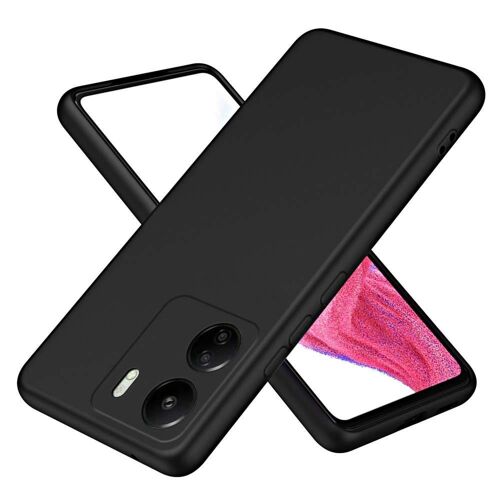 Coque pour Xiaomi Redmi 13C / Poco C65 / Poco M6 5G - housse etui silicone gel fine + verre trempe - NOIR