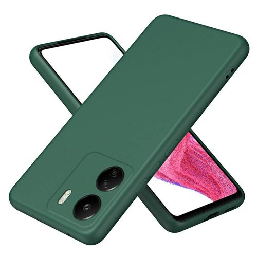 Coque Pour Xiaomi Redmi 13c / Poco C65 / Poco M6 5g - Housse Etui Silicone Gel Fine + Film Ecran - Vert