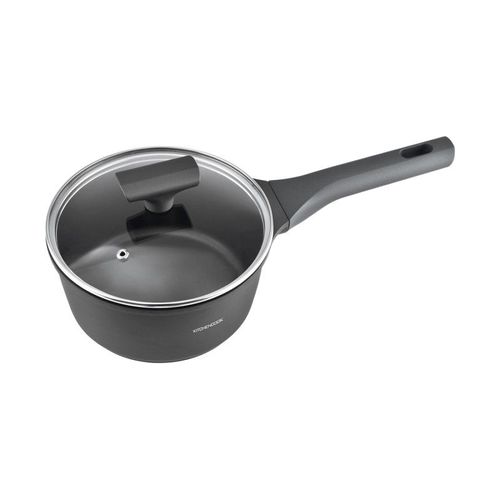 Casserole Fonte D'aluminium Noir 18cm Tfi Avec Couvercle Betty Cas18tfi De Kitchencook