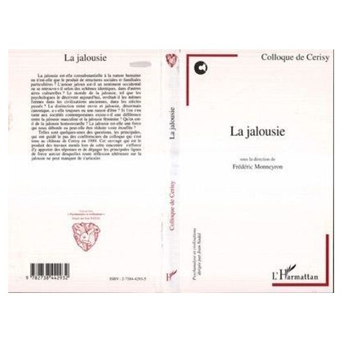 La Jalousie - Colloque De Cerisy, - 1989