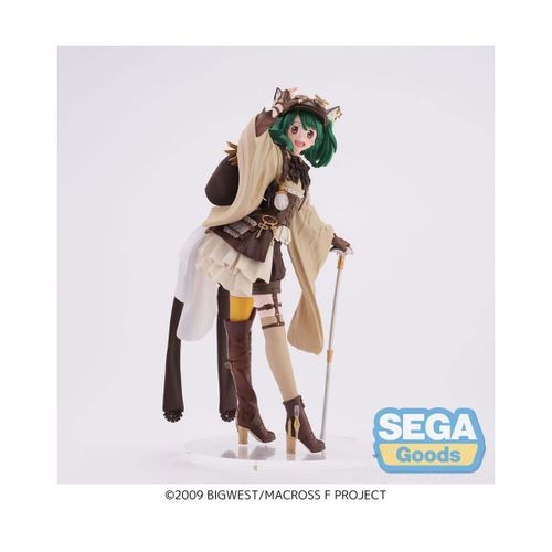 Macross Frontier Series - Statuette Figurizma Ranka Lee Oshare Revolution Ver. 17 Cm