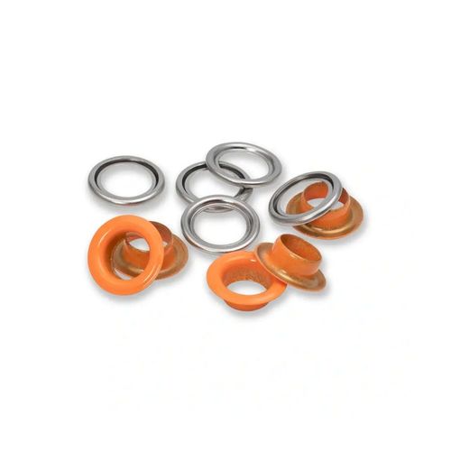 Boîtes De 32 ?Illets Avec Rondelles 8 Mm - Prym. Color : Orange