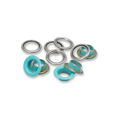 Boîtes De 32 ?Illets Avec Rondelles 8 Mm - Prym. Color : Menthe Vert