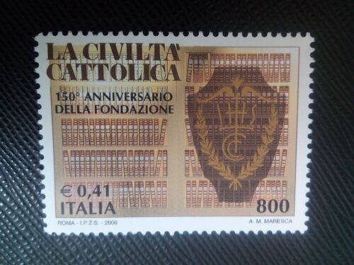 Timbre Italie Y T 2421 La Revue De La Civilisation Catholique 2000 ( 070208 )