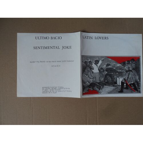 Ultimo Bacio / Sentimental Joke - Latin Lovers 45t Sp