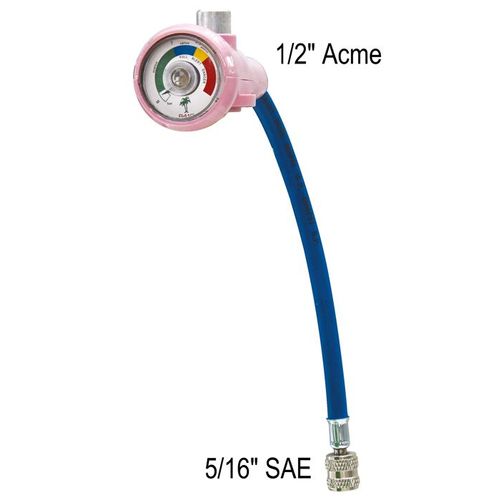MANOMETRE + FLEXIBLE pour BOUTEILLE R410a