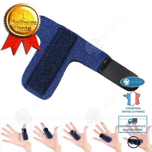 Innovtec - Support De Protection Des Doigts - Housse De Protection Pour Doigts - Taille L - Bleu
