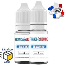 Pack de 2 x Booster de Nicotine 3MG 50%PG/50%VG en 10ML pour la fabrication de vos Diy E-liquide