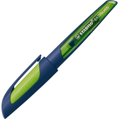 Stabilo Stylo Plume Easybuddy Twilight Sky Plume M Pour Tous - Bleu Nuit/Citron Vert