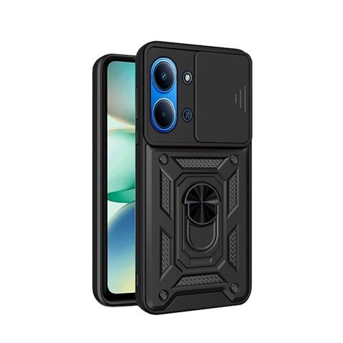 Coque Fenêtre Militaire PHONECARE Pour Xiaomi Poco C85 - Noir